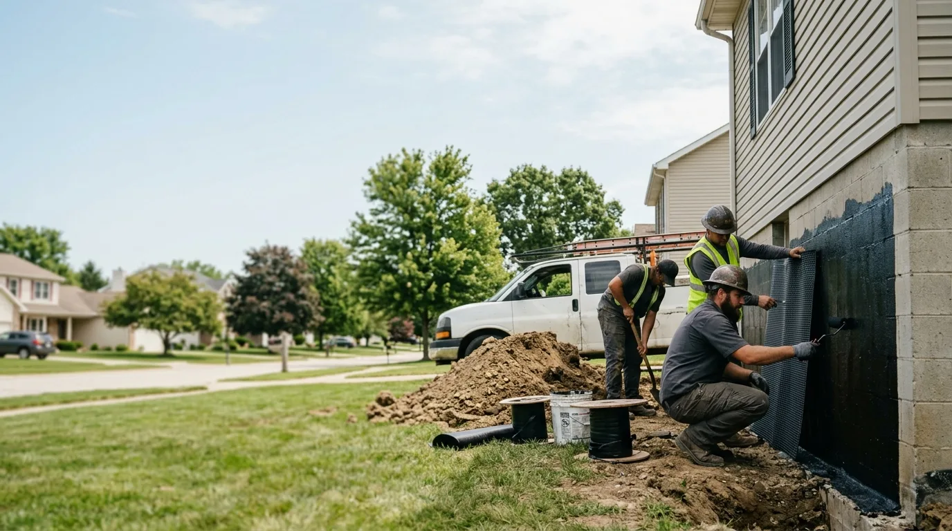 Basement Waterproofing in Crawfordsville, IN near me